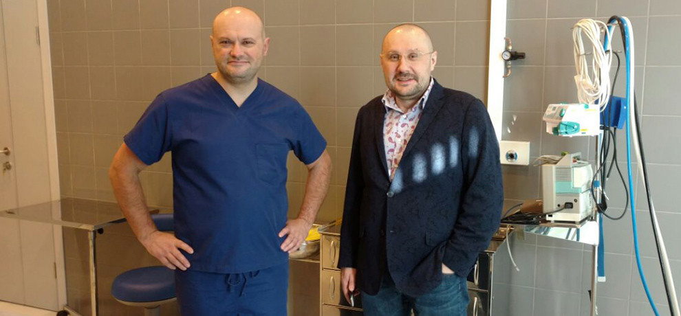 Доктор Едранов посетил клинику "Face Smile Centre", г. Москва.