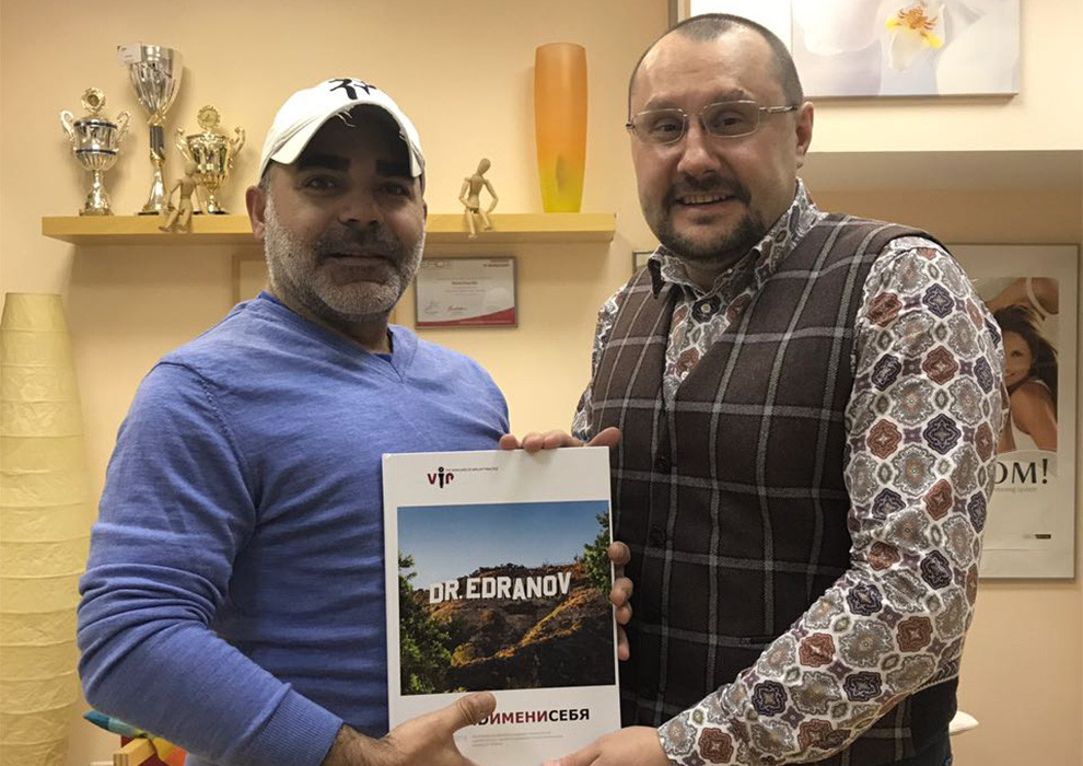 Сергей Едранов посетил стоматологическую клинику «Эстет Дент» и Учебный центр Fira Dent и встретился с Фирасом Кики
